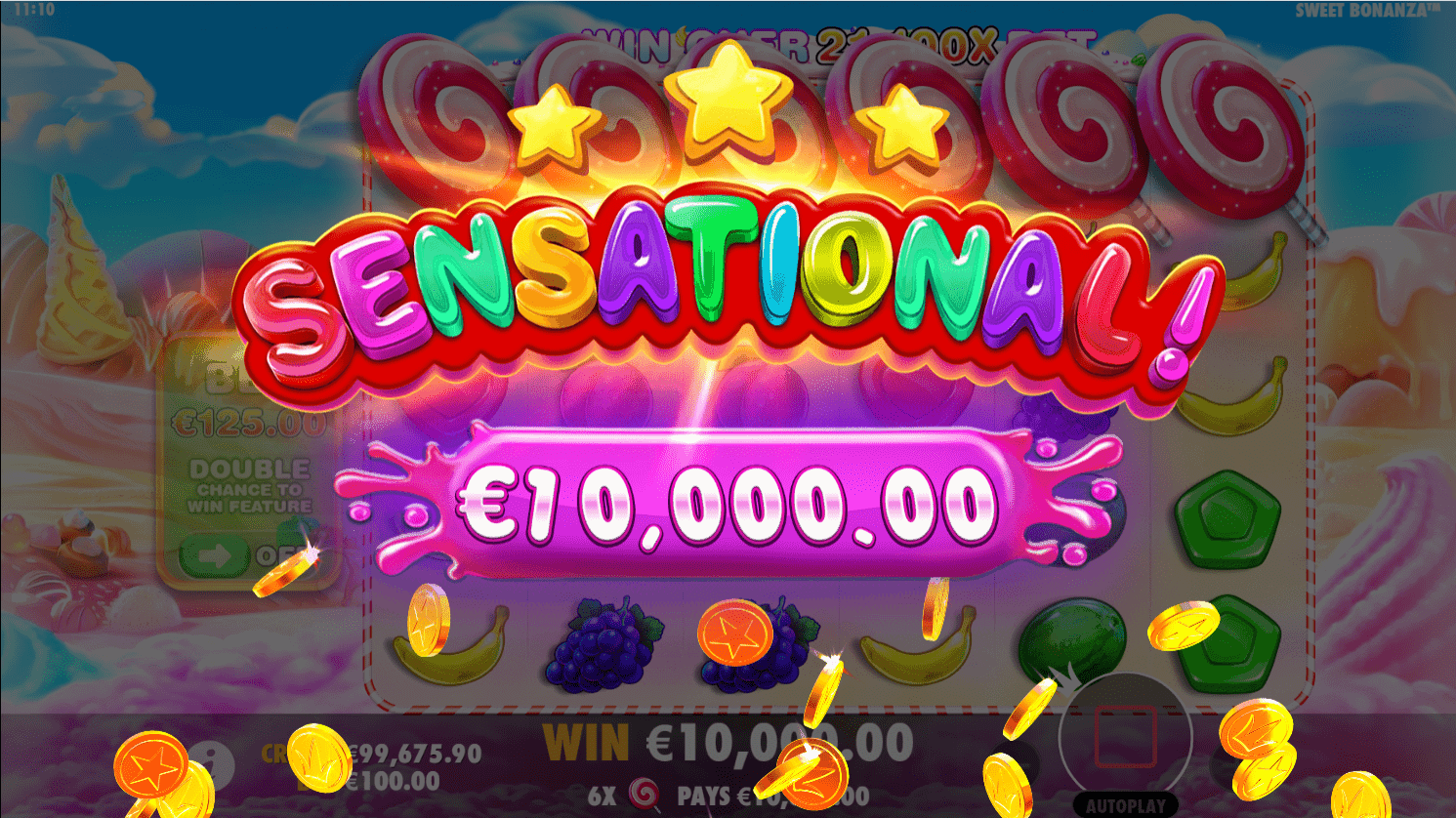 Play Sweet Bonanza slot for free on Social Tournaments