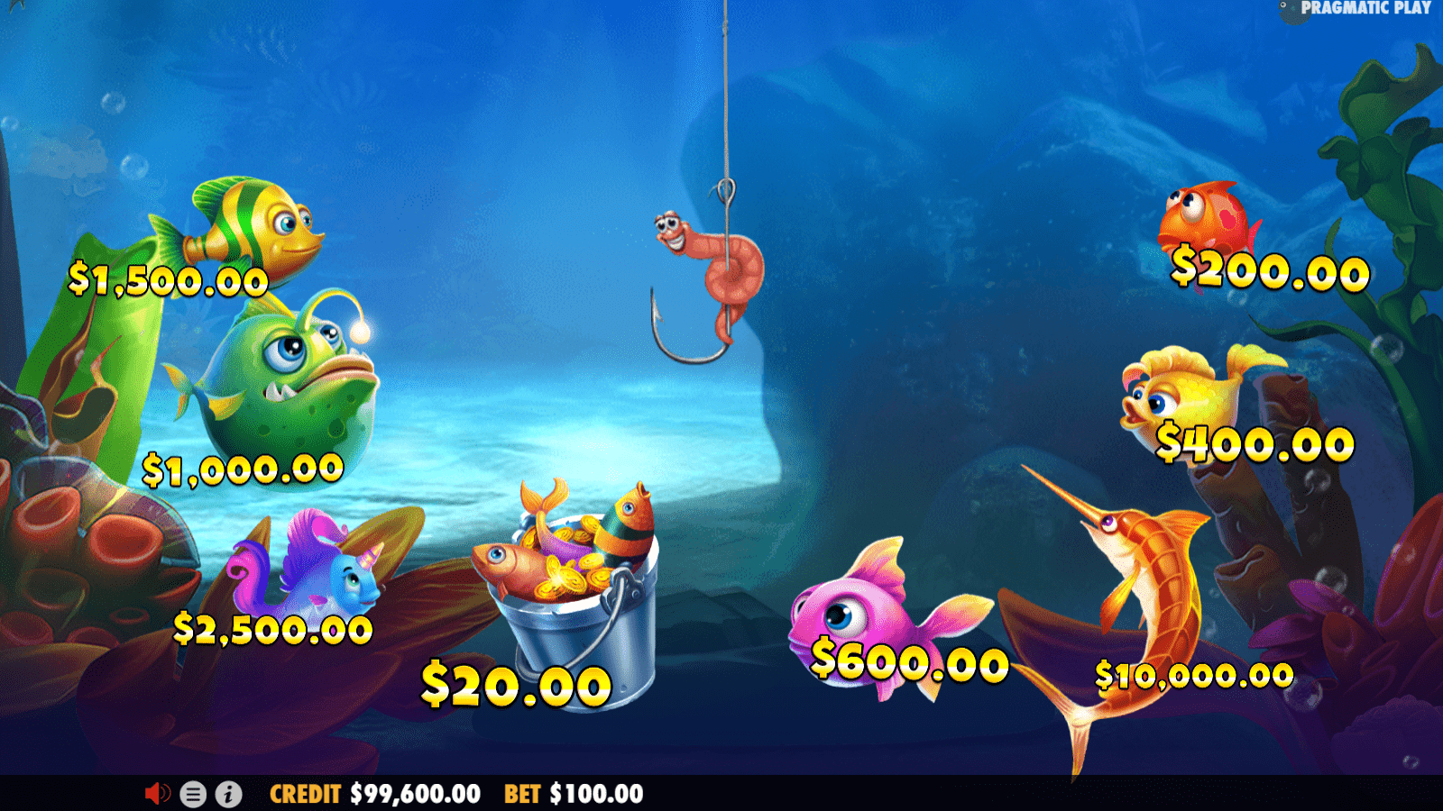 Play Fishin' Reels slot for free on Social Tournaments