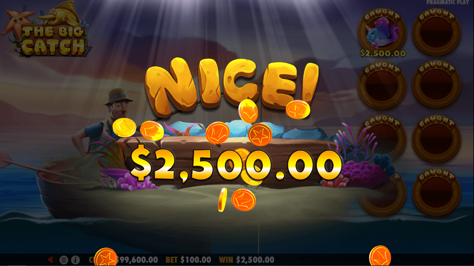 Play Fishin' Reels slot for free on Social Tournaments
