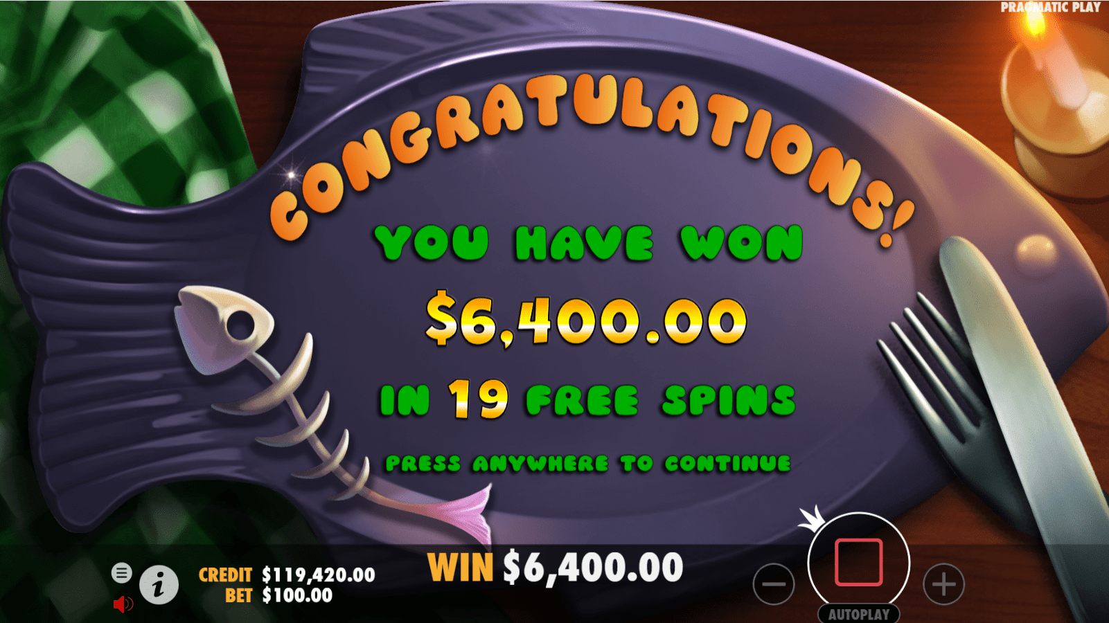Play Fishin' Reels slot for free on Social Tournaments