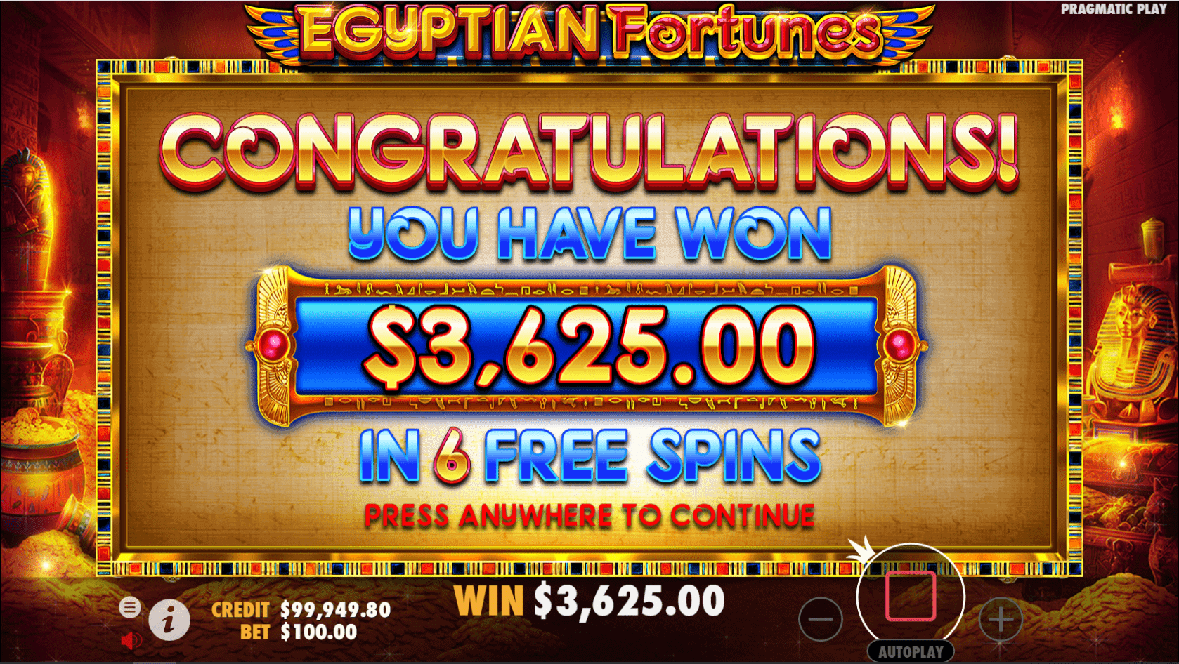 Social Tournaments' de ücretsiz Egyptian Fortunes slotu oynayın
