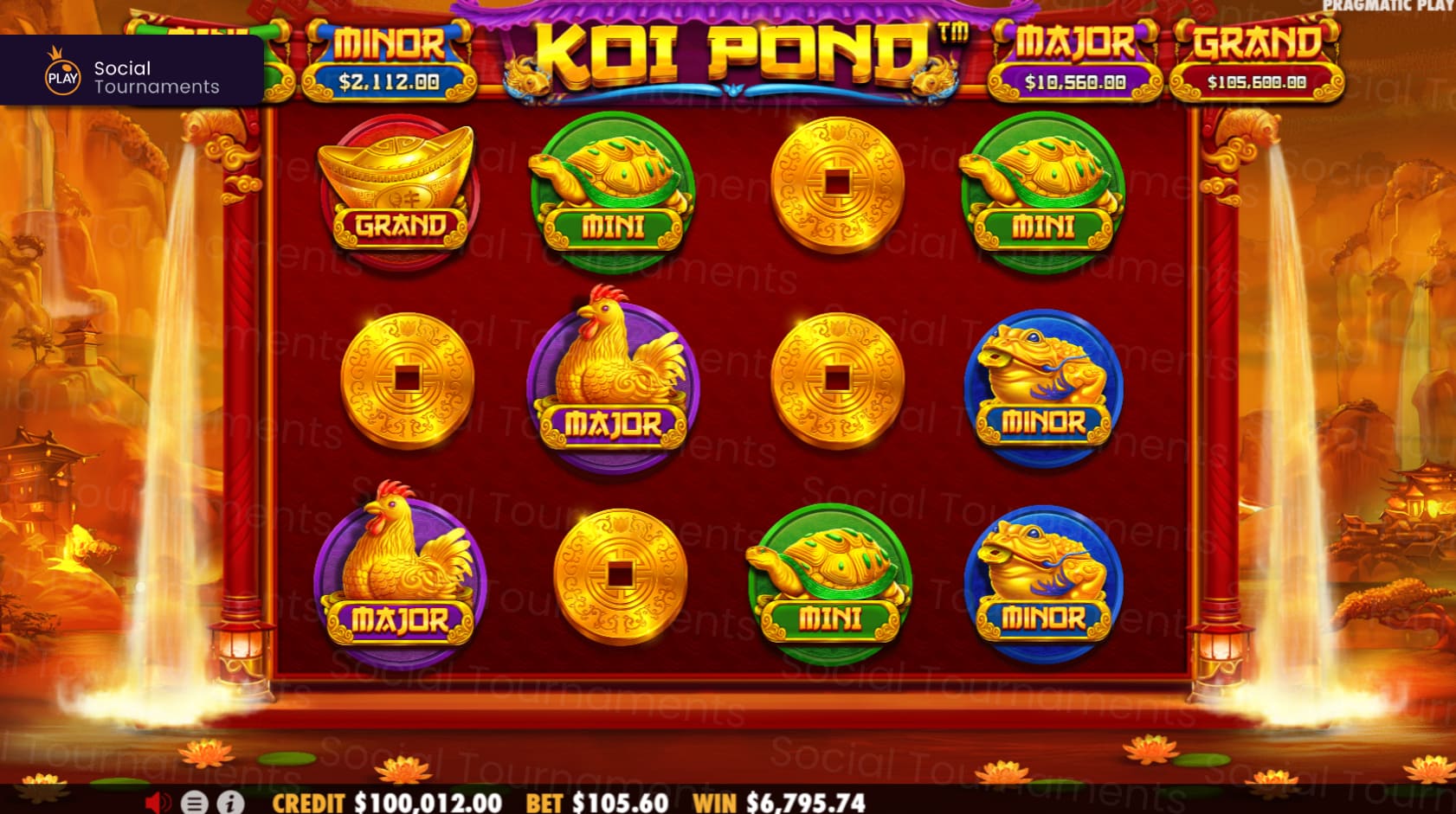 Play Koi Pond Slot Demo from Pragmatic Play!