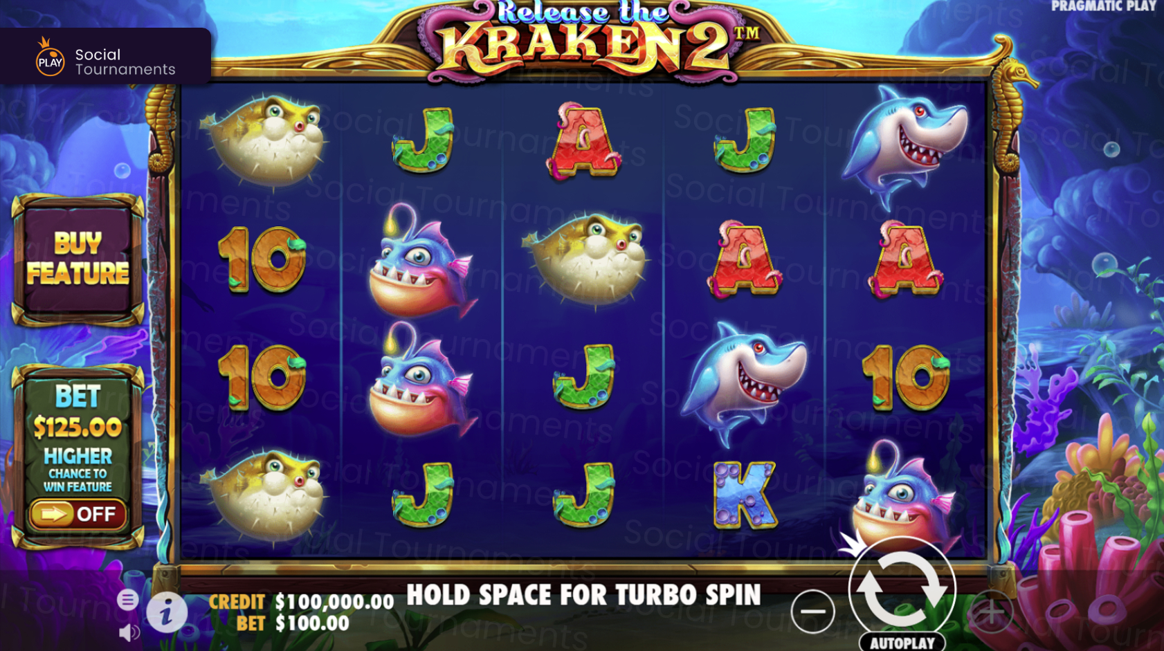 Gioca alla slot Release the Kraken 2 di Pragmatic Play